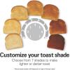 Proctor Silex 2-Slice Toaster with Extra Wide Slots for Bagels, Cool-Touch Walls, Shade Selector, Toast Boost, Auto Shut-off and Cancel Button, Black (22305)(Toaster)