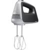 Proctor Silex 5-Speed + Boost Electric Hand Mixer with Powerful 1.3 Amp DC Motor For Effortless Mixing & Consistent Speed in Thick Ingredients, Slow Start, Silver (62501)