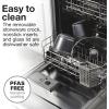 Proctor Silex Double Dish Slow Cooker with 6qt Crock and Dual 2.5qt Nonstick Insert to Cook Two Meals at Once, Dishwasher Safe Pot & Lid, Silver (33563)
