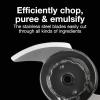 Proctor Silex Durable Electric Vegetable Chopper & Mini Food Processor for Chopping, Puree & Emulsify, 1.5 Cup, White(1.5 cups  Black)