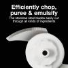 Proctor Silex Durable Electric Vegetable Chopper & Mini Food Processor for Chopping, Puree & Emulsify, 1.5 Cup, White(1.5 cups  White)