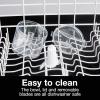Proctor Silex Durable Electric Vegetable Chopper & Mini Food Processor for Chopping, Puree & Emulsify, 1.5 Cup, White(1.5 cups  White)