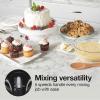 Proctor Silex Easy Mix 5-Speed Electric Hand Mixer with Bowl Rest, Compact and Lightweight, 215 Watts of Peak Power, Storage Case, Black (62512)(Black)