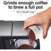 Proctor Silex Electric Coffee Grinder for Beans, Spices and More, Stainless Steel Blades, 12 Cups, White(White)