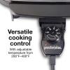 Proctor Silex Electric Skillet with Lid, 116 sq. in. Nonstick Cooking Surface for Frying, Sauteing, Simmering and Braising, Adjustable Temp 200° to 400° F, Black (38526PS)