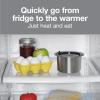 Proctor Silex Portable Electric Lunch Box Food Heater and 20 oz Meal Warmer with Built-In Carry Handle, High and Low Heat Settings (33120C)