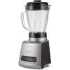 Proctor Silex PowerHouse 950 Watts Blender for Shakes and Smoothies, 52 oz. BPA Free MultiBlend Glass Jar, Black & Silver (53560)