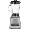 Proctor Silex PowerHouse 950 Watts Blender for Shakes and Smoothies, 52 oz. BPA Free MultiBlend Glass Jar, Black & Silver (53560)