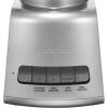 Proctor Silex PowerHouse 950 Watts Blender for Shakes and Smoothies, 52 oz. BPA Free MultiBlend Glass Jar, Black & Silver (53560)