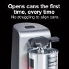 Proctor Silex SureCut Electric Automatic Can Opener for Kitchen with Stainless Steel Blade, Twist-off Easy-Clean Lever, Cord Storage, Extra Tall, Silver (75225)(Extra Tall)
