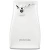 Proctor Silex Power Electric Automatic Can Opener for Kitchen with Knife Sharpener, Twist-off Easy-Clean Lever, Cord Storage, White (75224PS)(White)