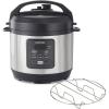 Proctor Silex Proctor-Silex Simplicity 4-in-1 Electric Pressure Cooker, 3 Quart Multi-Function With Slow Cook, Steam, Sauté, Rice, Stainless Steel (34503)